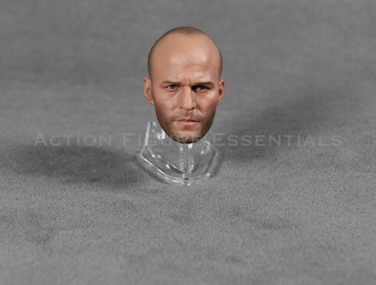 Jason Statham Head Sculpt Custom 12" 1/6 Hot Toys Scale