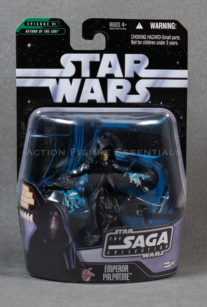 Star Wars: The Saga Collection - Emperor Palpatine - 3.75" Action Figure - New Sealed Card - MOC