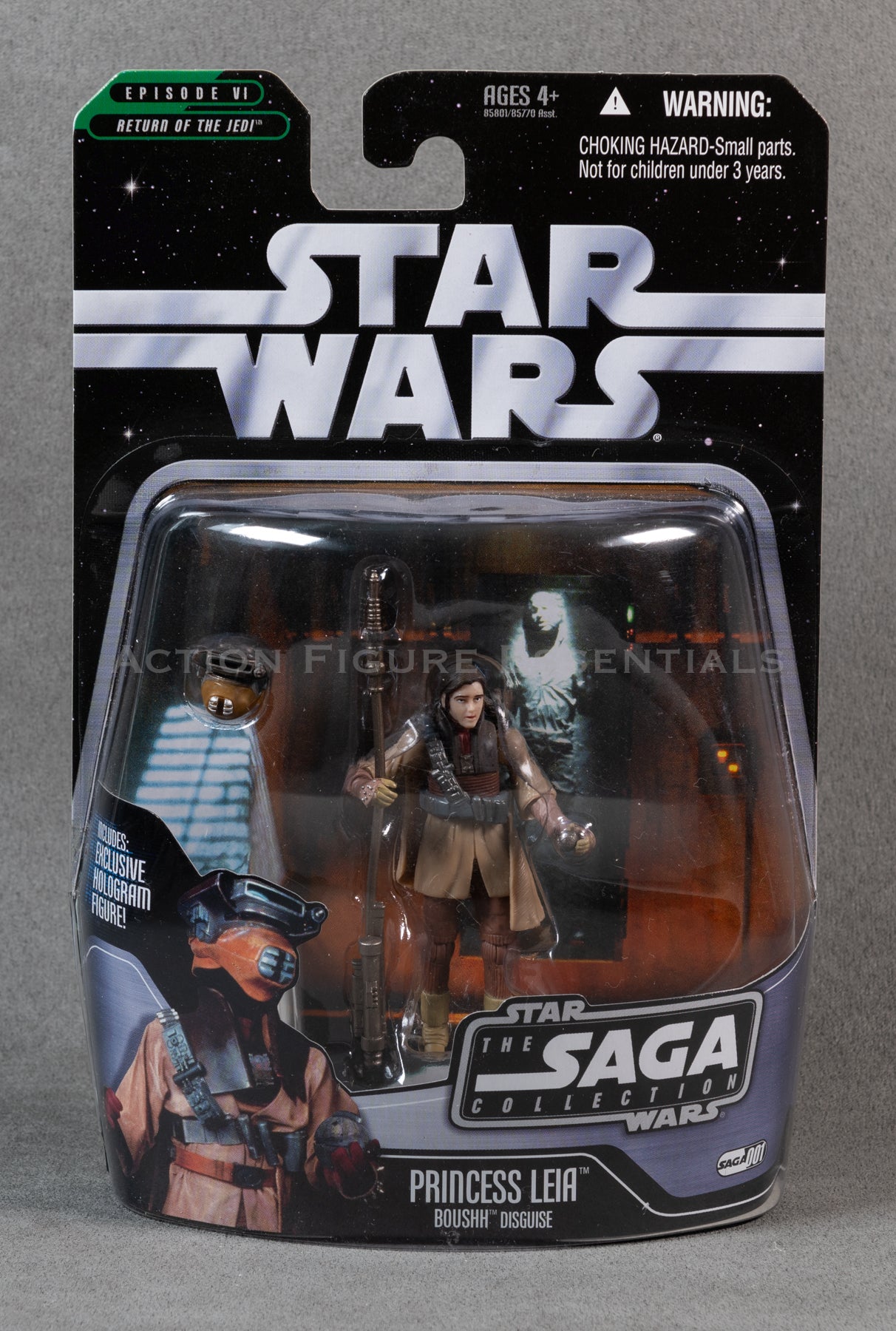 Star Wars: Saga Collection - Princess Leia (Boushh Disguise) - 3.75" Action Figure - New Sealed Card - MOC