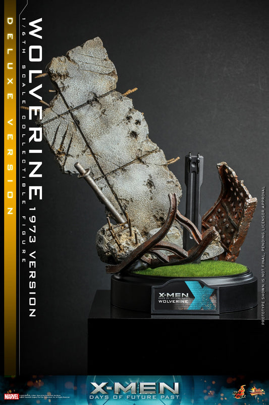 Hot Toys - Wolverine - Diorama Display Base Stand - Hugh Jackman - 1973 - MMS660 Deluxe 1:6 Loose Parts