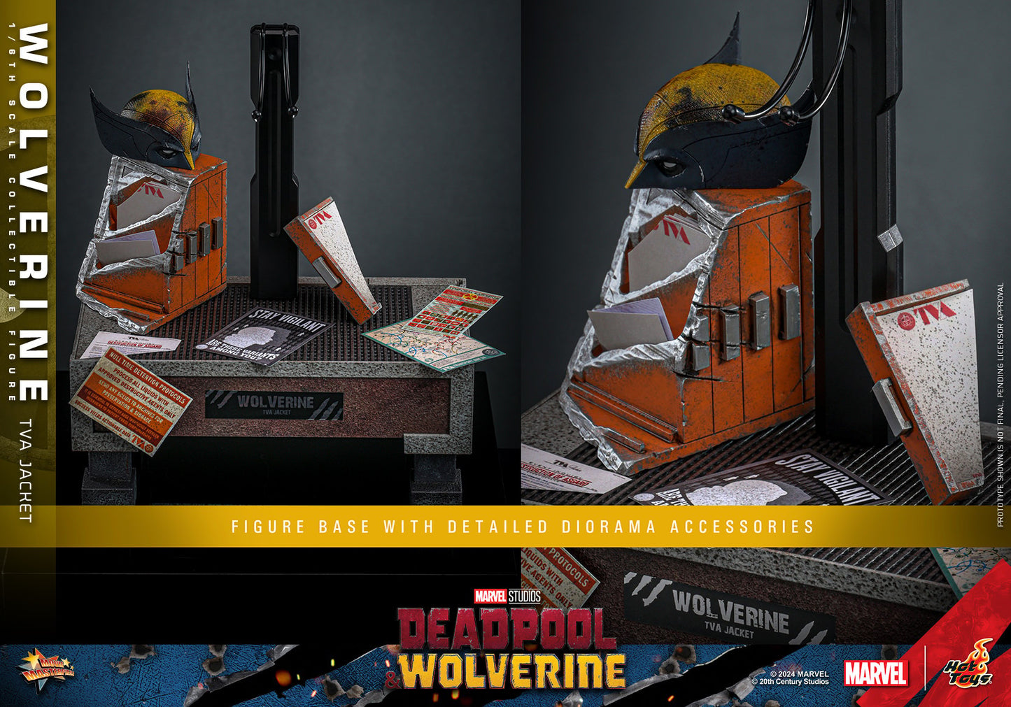 Hot Toys - Wolverine - TVA Jacket Version - MMS756 - 1:6 Scale Action Figure