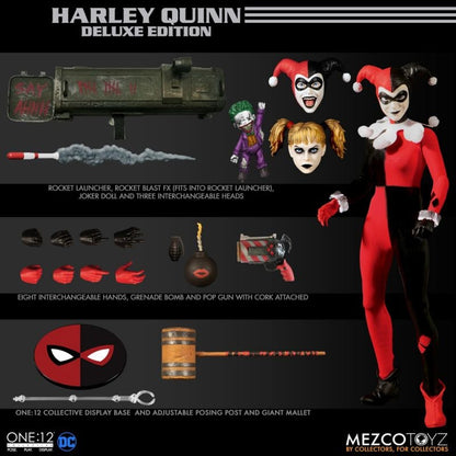 Harley Quinn - Deluxe Edition - ONE:12 COLLECTIVE - Mezco