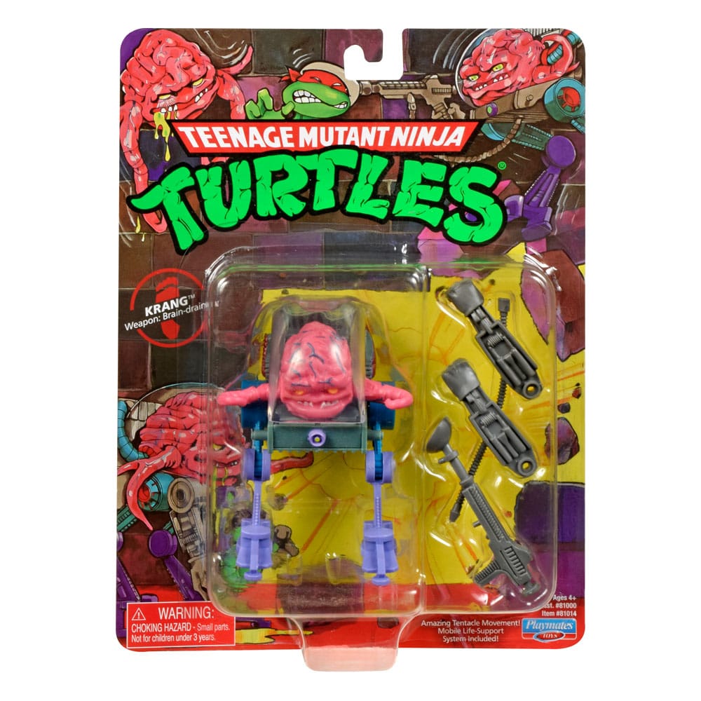 Teenage Mutant Ninja Turtles Classic Action Figures - Kraang