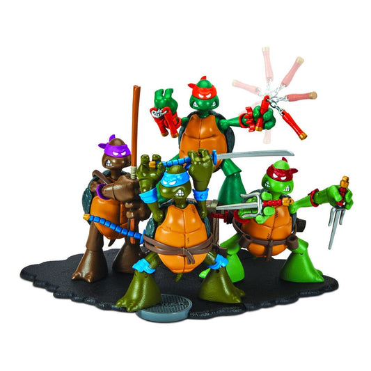 Teenage Mutant Ninja Turtles Action Figure Set 40th Anniversary Kevin Eastman Original Sketch - TMNT