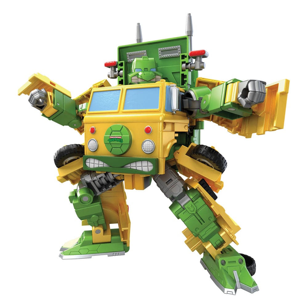 Transformers x Teenage Mutant Ninja Turtles Action Figure Party Wallop - Retro