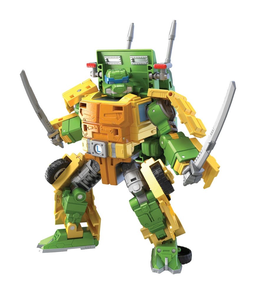 Transformers x Teenage Mutant Ninja Turtles Action Figure Party Wallop - Retro