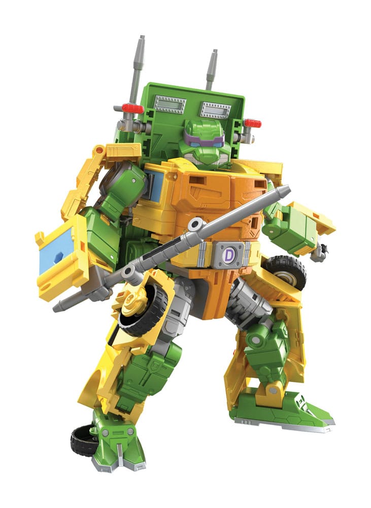 Transformers x Teenage Mutant Ninja Turtles Action Figure Party Wallop - Retro