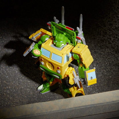 Transformers x Teenage Mutant Ninja Turtles Action Figure Party Wallop - Retro