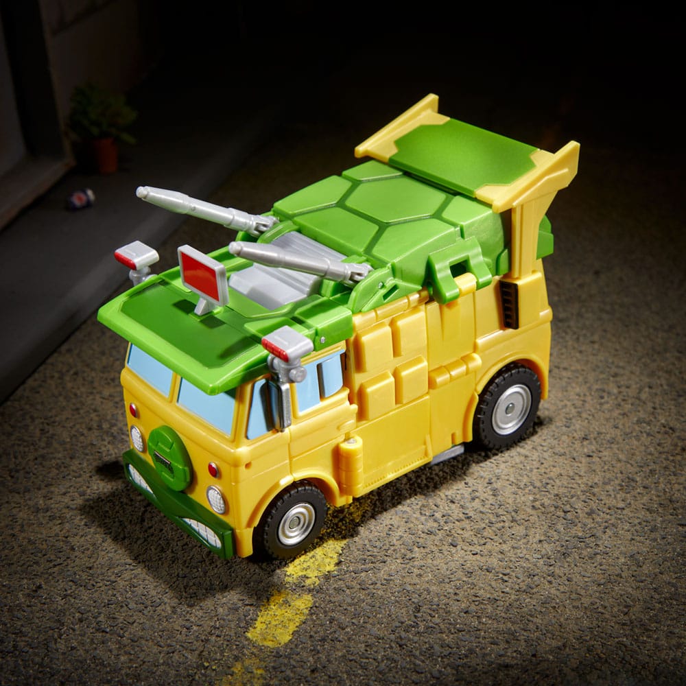 Transformers x Teenage Mutant Ninja Turtles Action Figure Party Wallop - Retro