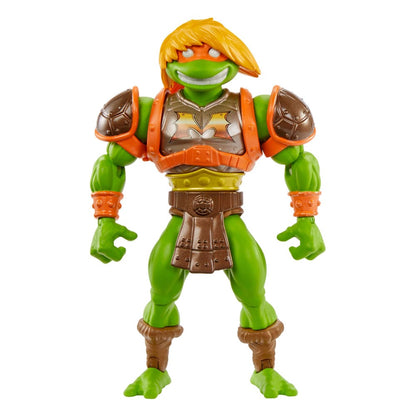 MOTU x TMNT: Turtles of Grayskull Michelangelo (He-Man) Action Figure