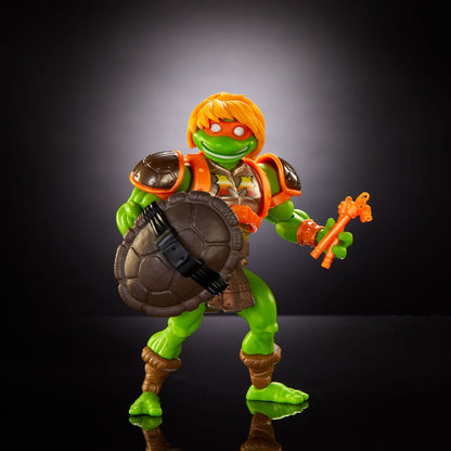 MOTU x TMNT: Turtles of Grayskull Michelangelo (He-Man) Action Figure