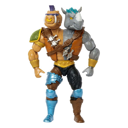 MOTU x TMNT: Turtles of Grayskull Deluxe 2-Bopsteady Action Figure (Bebop Rocksteady)