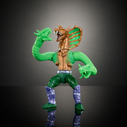 MOTU x TMNT: Turtles of Grayskull King Hiss Action Figure Deluxe Set