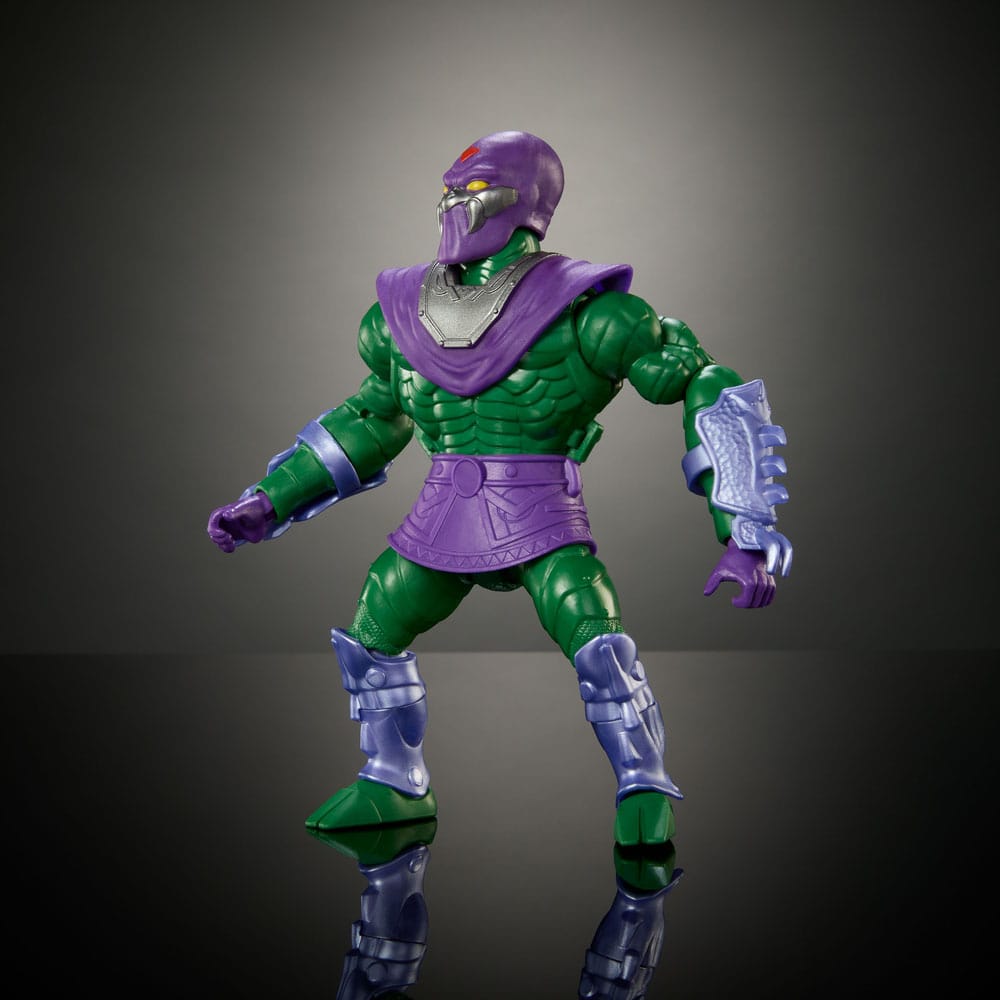 MOTU x TMNT: Turtles of Grayskull King Hiss Action Figure Deluxe Set