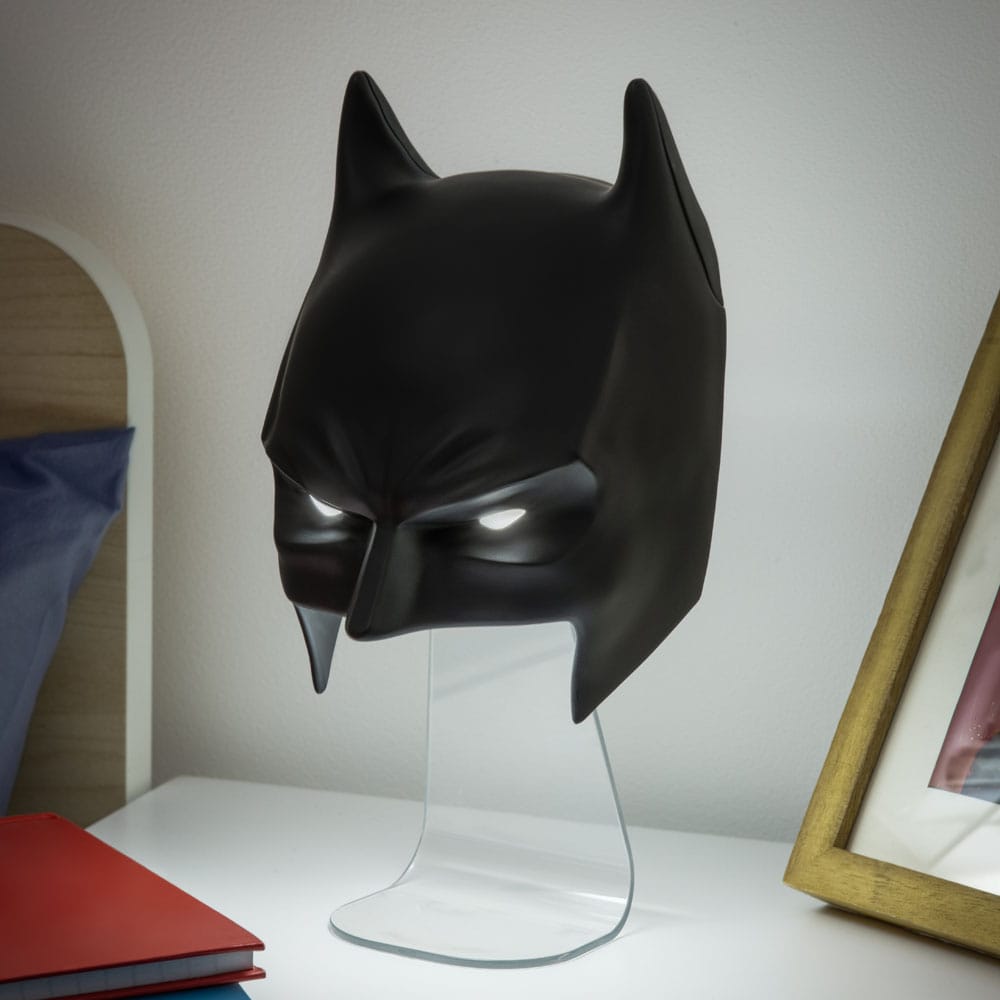 DC Comics Batman Mask 3D LED Light Official Batman Wall Light Bedroom Gaming Room Lamp