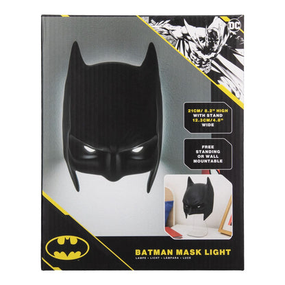 DC Comics Batman Mask 3D LED Light Official Batman Wall Light Bedroom Gaming Room Lamp