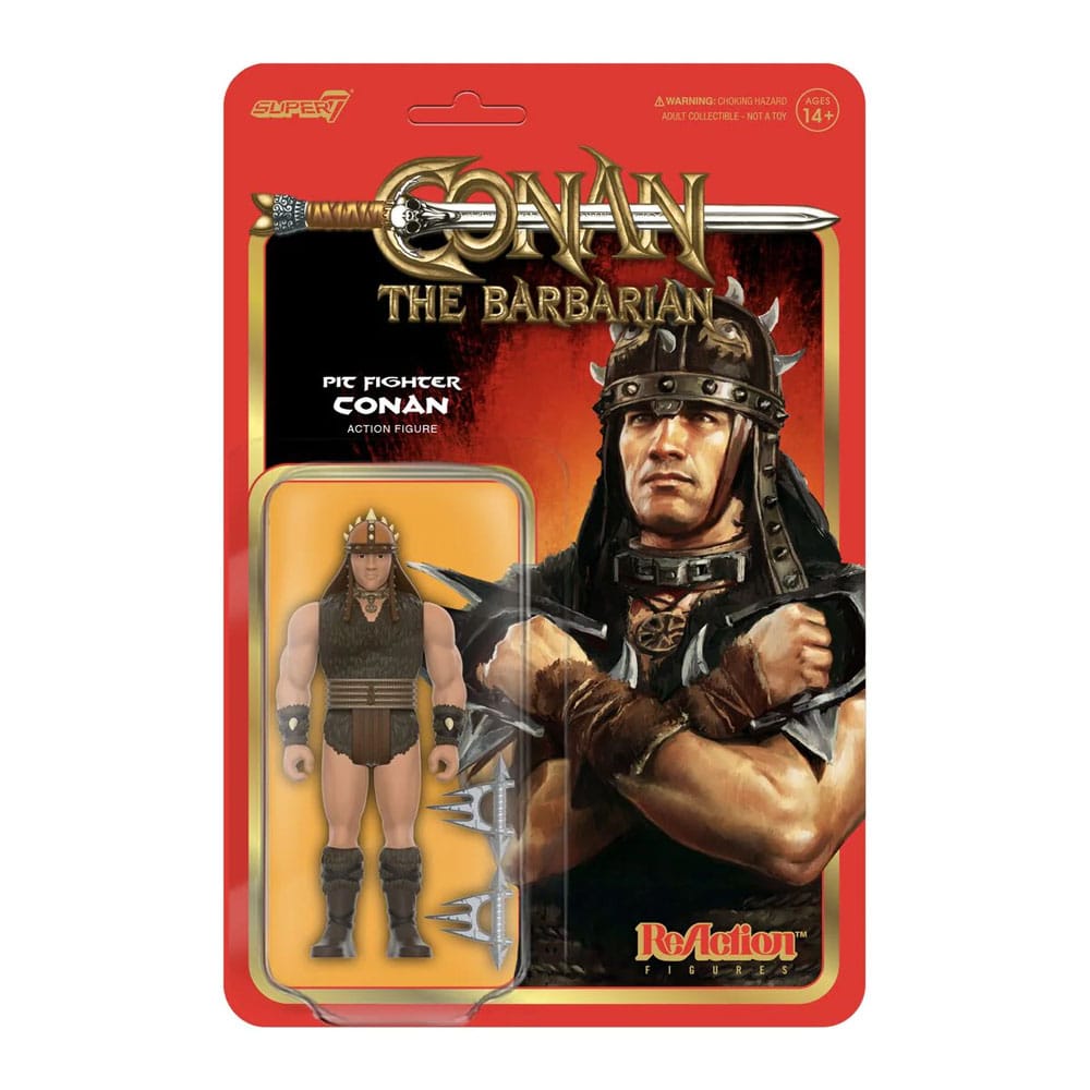 Conan the Barbarian ReAction Action Figure Wave 01 Pit Fighter Conan - Super7