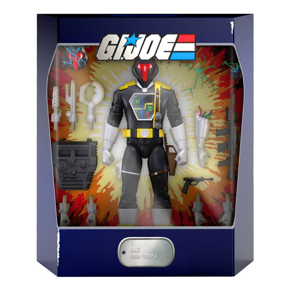 G.I. Joe Ultimates Action Figure B.A.T. [Cartoon Accurate]  - Super 7