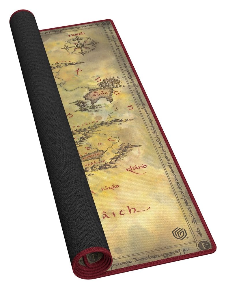 Ultimate Guard Lord of the Rings Playmat Oversized 61x61cm Places of Middle-earth TCG Gaming Mat