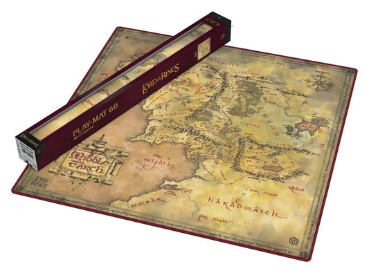 Ultimate Guard Lord of the Rings Playmat Oversized 61x61cm Places of Middle-earth TCG Gaming Mat