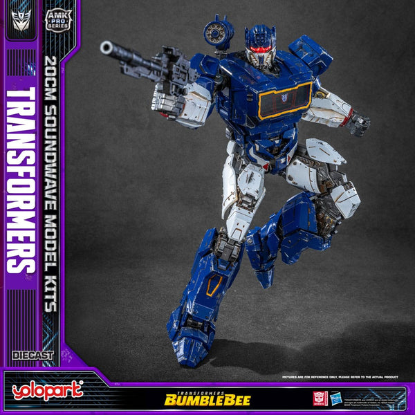 YOLOPARK Transformers: Bumblebee Soundwave & Ravage – AMK PRO – 20 cm Model Kit