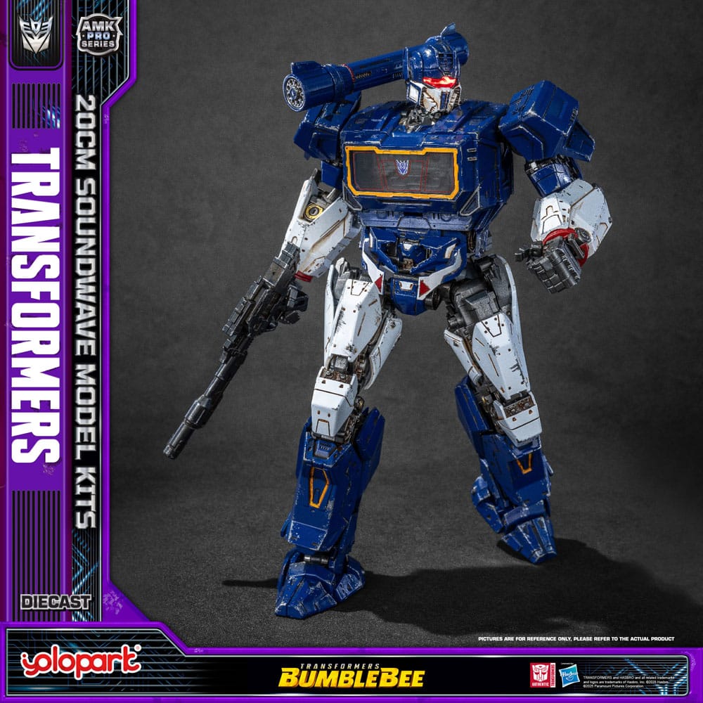 Transformers: Soundwave AMK Pro Series Plastic Diecast Model Kit - Bumblebee - Hasbro - Yolopar