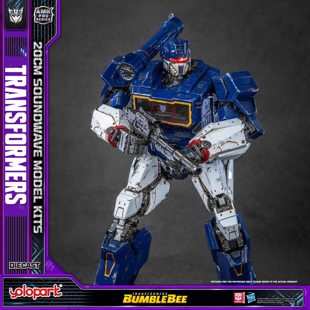 Transformers: Soundwave AMK Pro Series Plastic Diecast Model Kit - Bumblebee - Hasbro - Yolopar